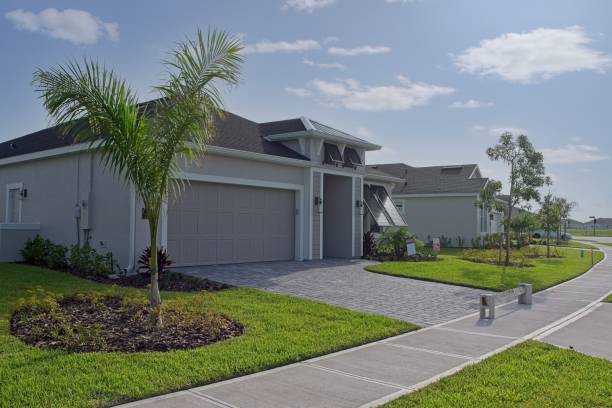Residential Paver Driveway in Salem, NC